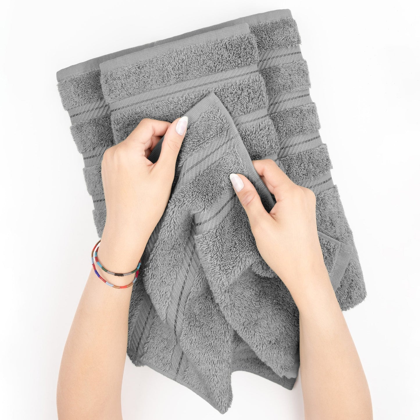 American Soft Linen 3 Piece 100% Cotton Extra Fluffy and Soft, Luxury Turkish Towel Set with 20 Different Colors