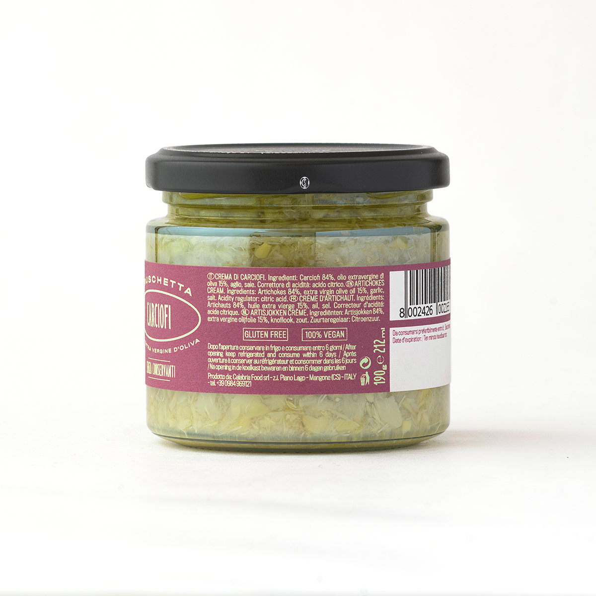 Famiglia Crispino Artichoke Bruschetta Spread — Marinated Italian Carciofi