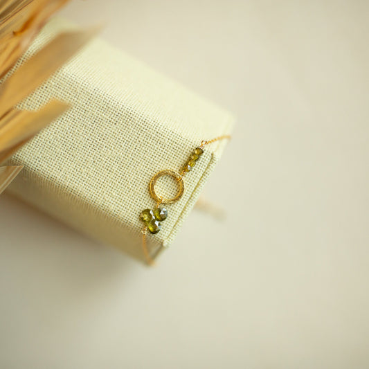 Peridot Solara Bracelet
