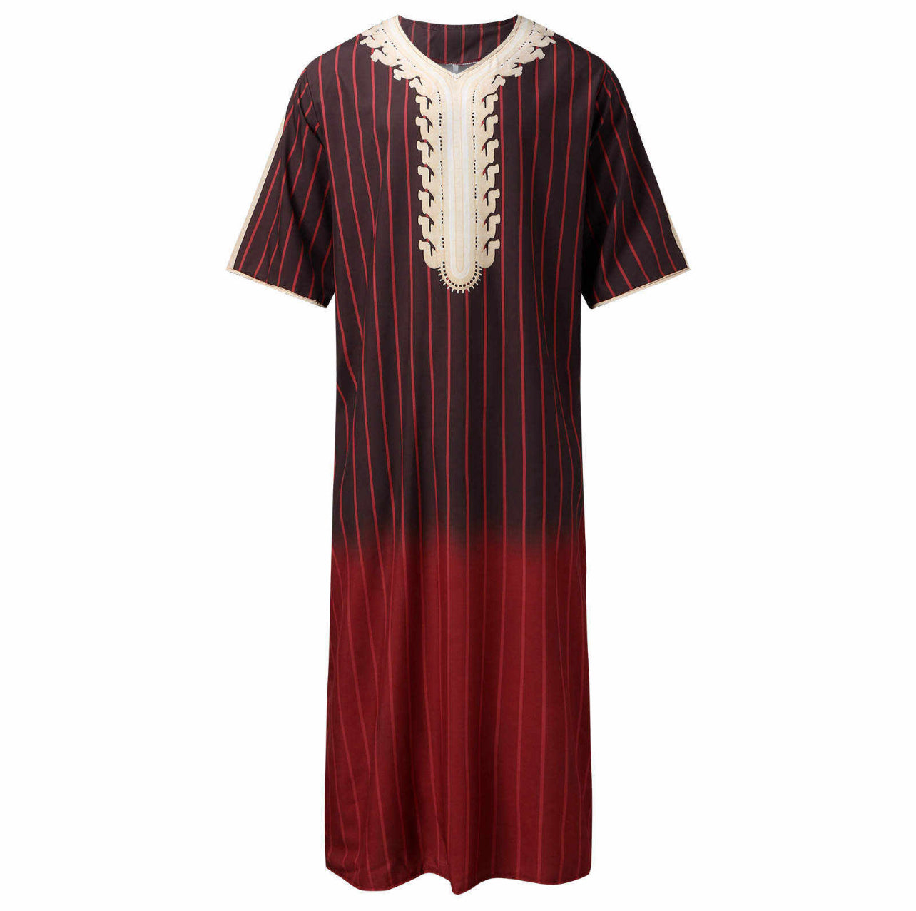 Multi-color Moroccan Style thobe/khamis