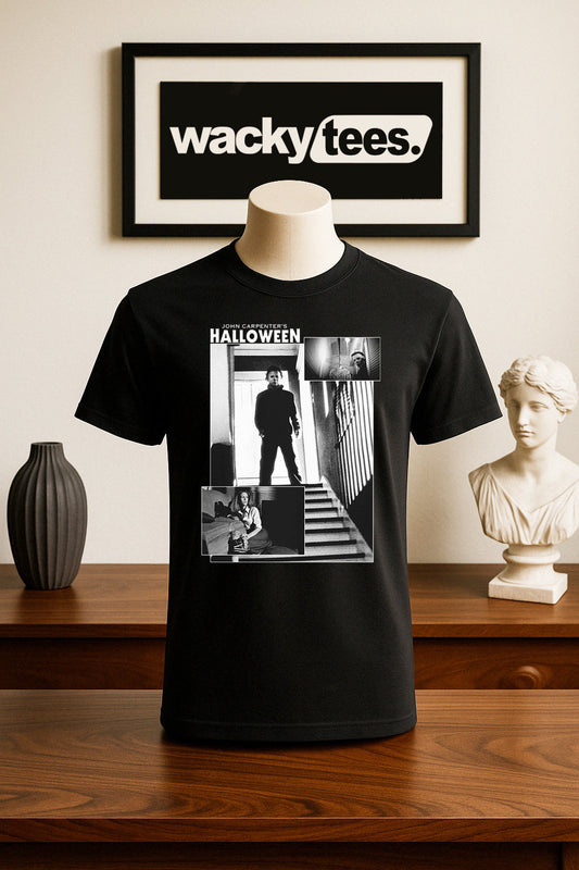 Halloween John Carpenters Horror Terror Halloween Graphic Tee Shirt