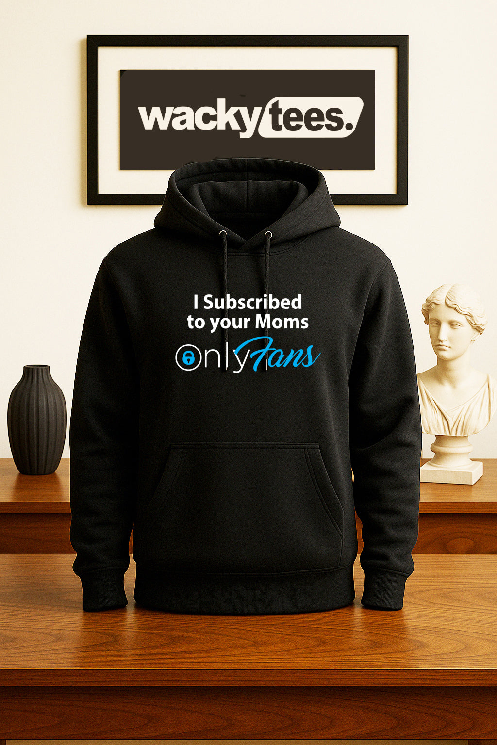 I Subscribed To Your Moms Onlyfans Funny Adult Humor Graphic Tee Shirt