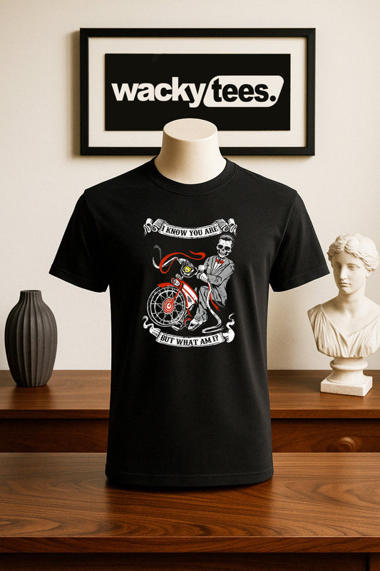Pee Wee Herman I Know You Are But What Am I Funny Graphic Tee Shirt