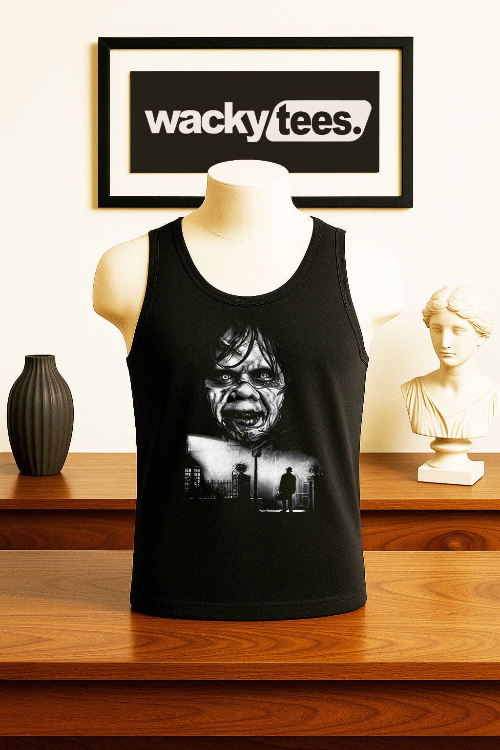 The Exorcist 1 Horror Terror Halloween Graphic Tee Shirt