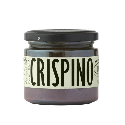 Famiglia Crispino Black Olive Bruschetta Spread — Italian Olive Tapenade