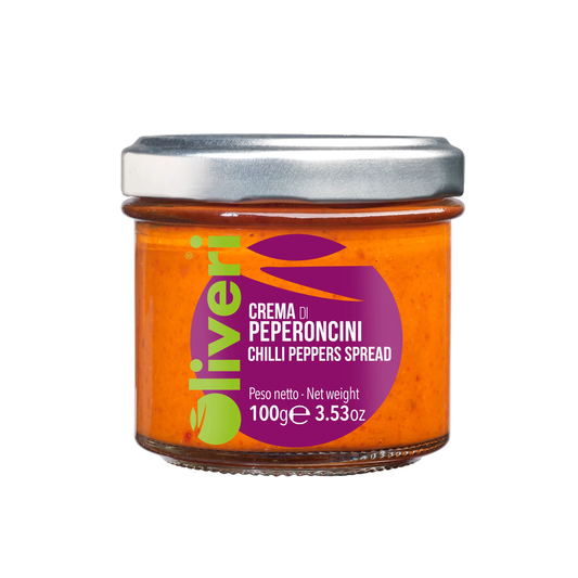 Oliveri Chili Pepper Spread — Spicy Italian Crema
