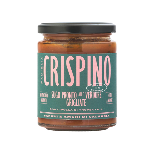 Famiglia Crispino Grilled Vegetable Pasta Sauce — Roasted Italian Veggie Sugo