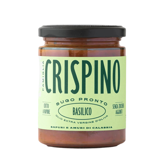 Famiglia Crispino Basil Tomato Sauce — Ready-Made Italian Sugo