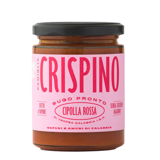 Famiglia Crispino Tropea Red Onion Pasta Sauce — IGP Certified Italian
