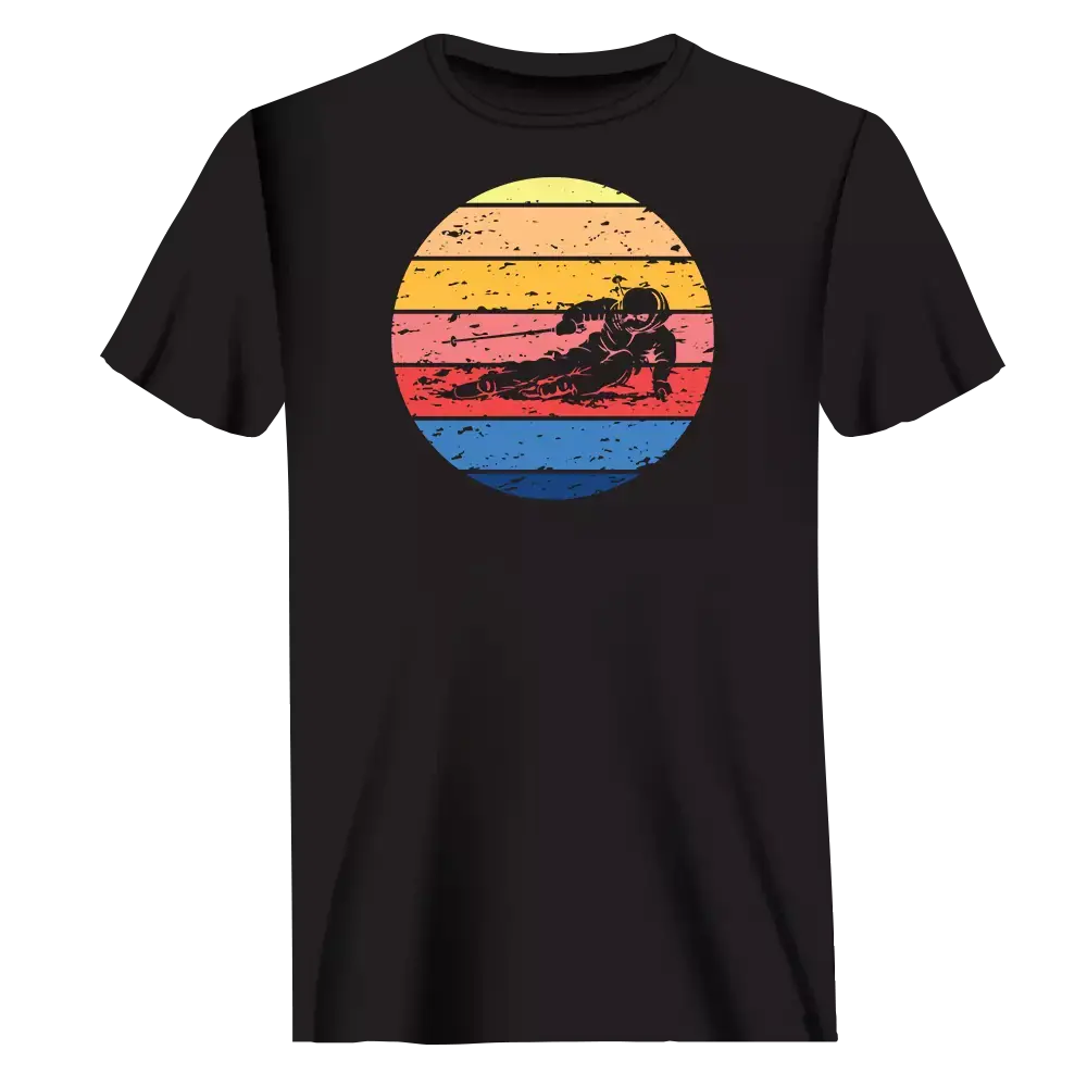 Vintage Skier T-Shirt for Men