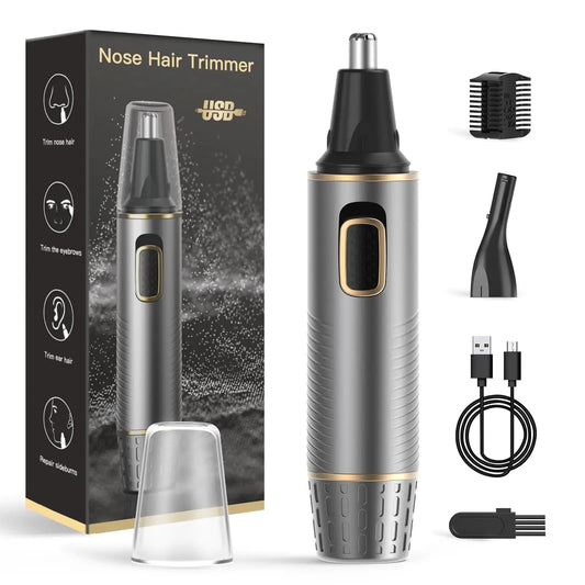 XOOMRSCP Nose Hair Trimmer for Men - Painless USB Rechargeable Facial, Ear & Nose Hair Trimmer