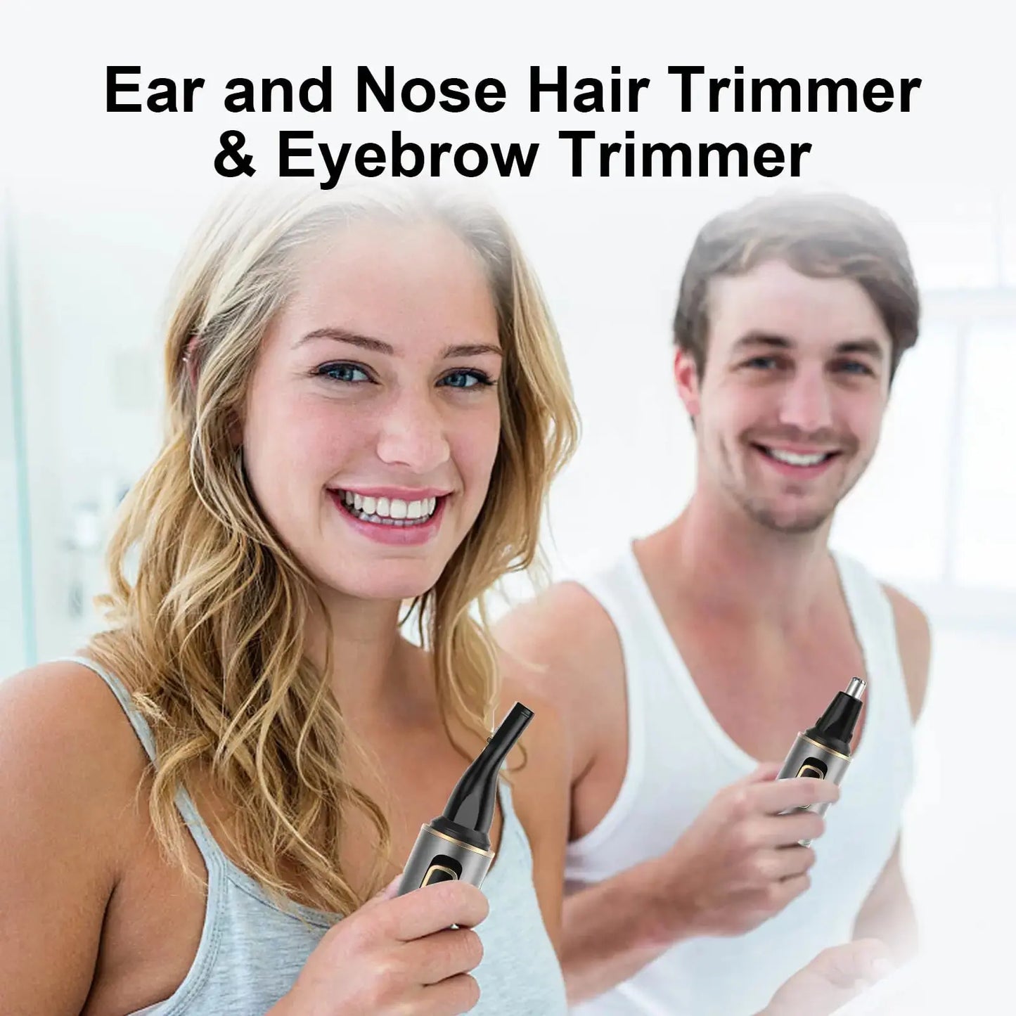XOOMRSCP Nose Hair Trimmer for Men - Painless USB Rechargeable Facial, Ear & Nose Hair Trimmer