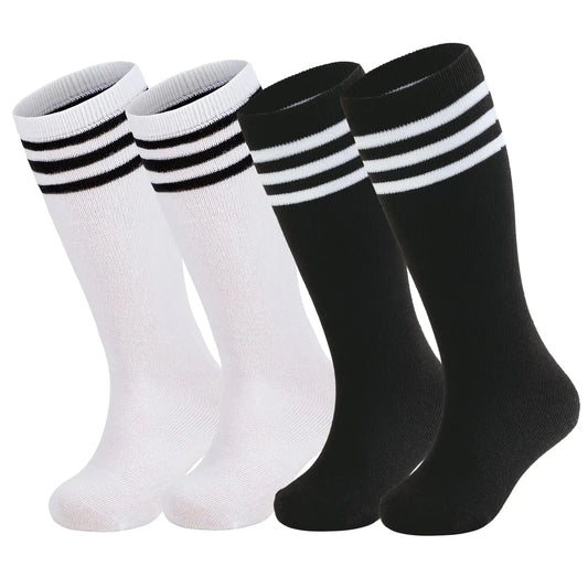 Zando 4 Pairs Kids Soccer Socks