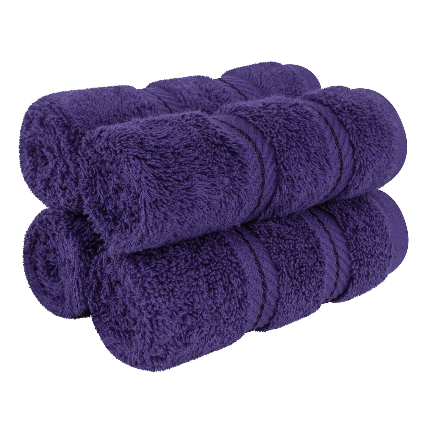 4 Piece 100% Cotton Softness, Elegance, Comfort Washcloth Turkish Towel Set