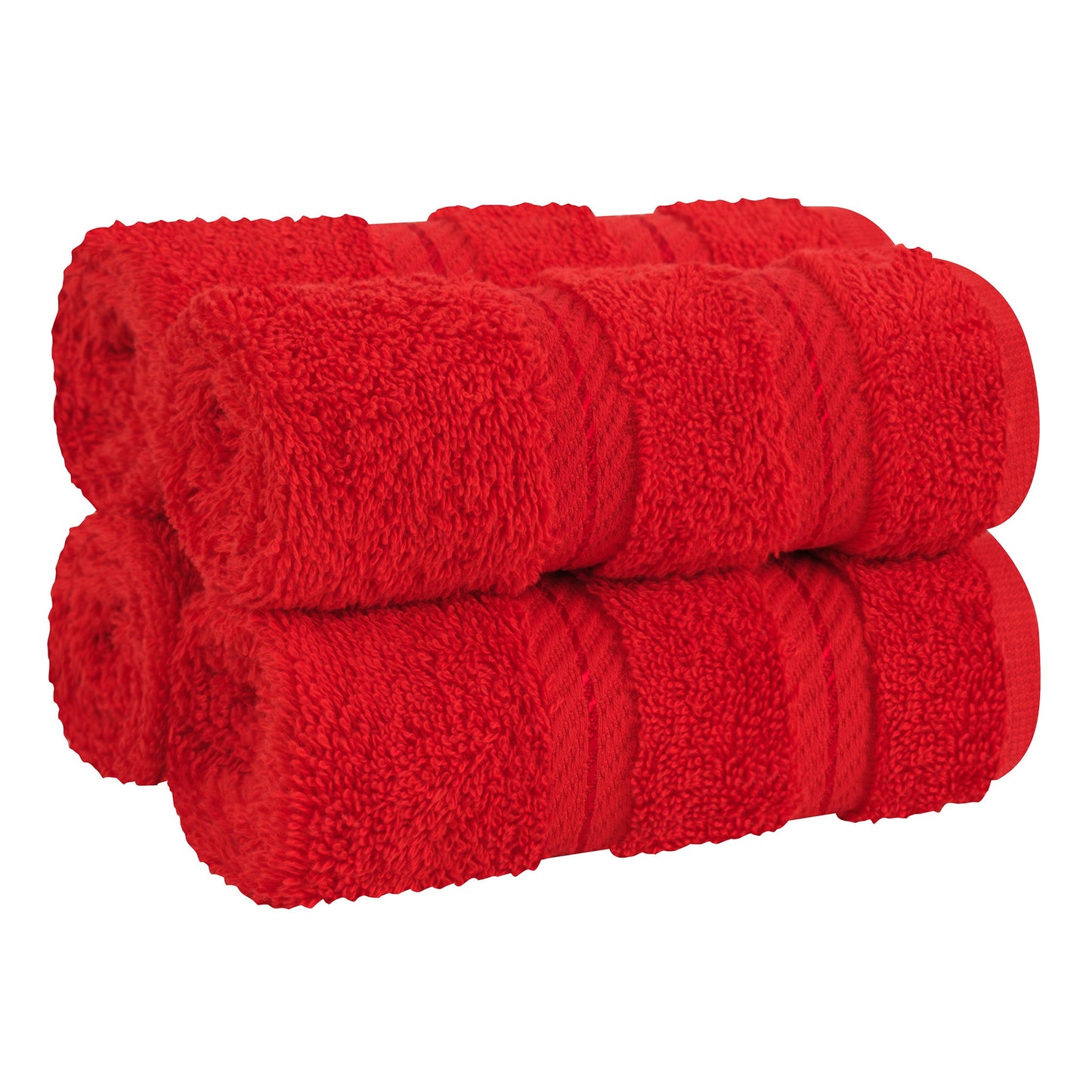 4 Piece 100% Cotton Softness, Elegance, Comfort Washcloth Turkish Towel Set