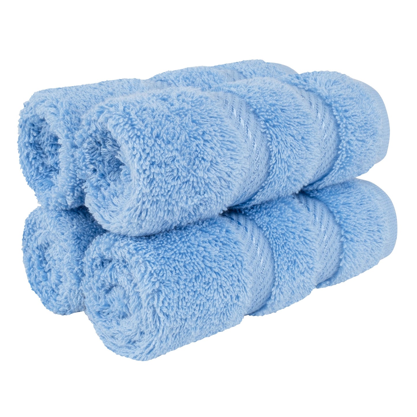 4 Piece 100% Cotton Softness, Elegance, Comfort Washcloth Turkish Towel Set