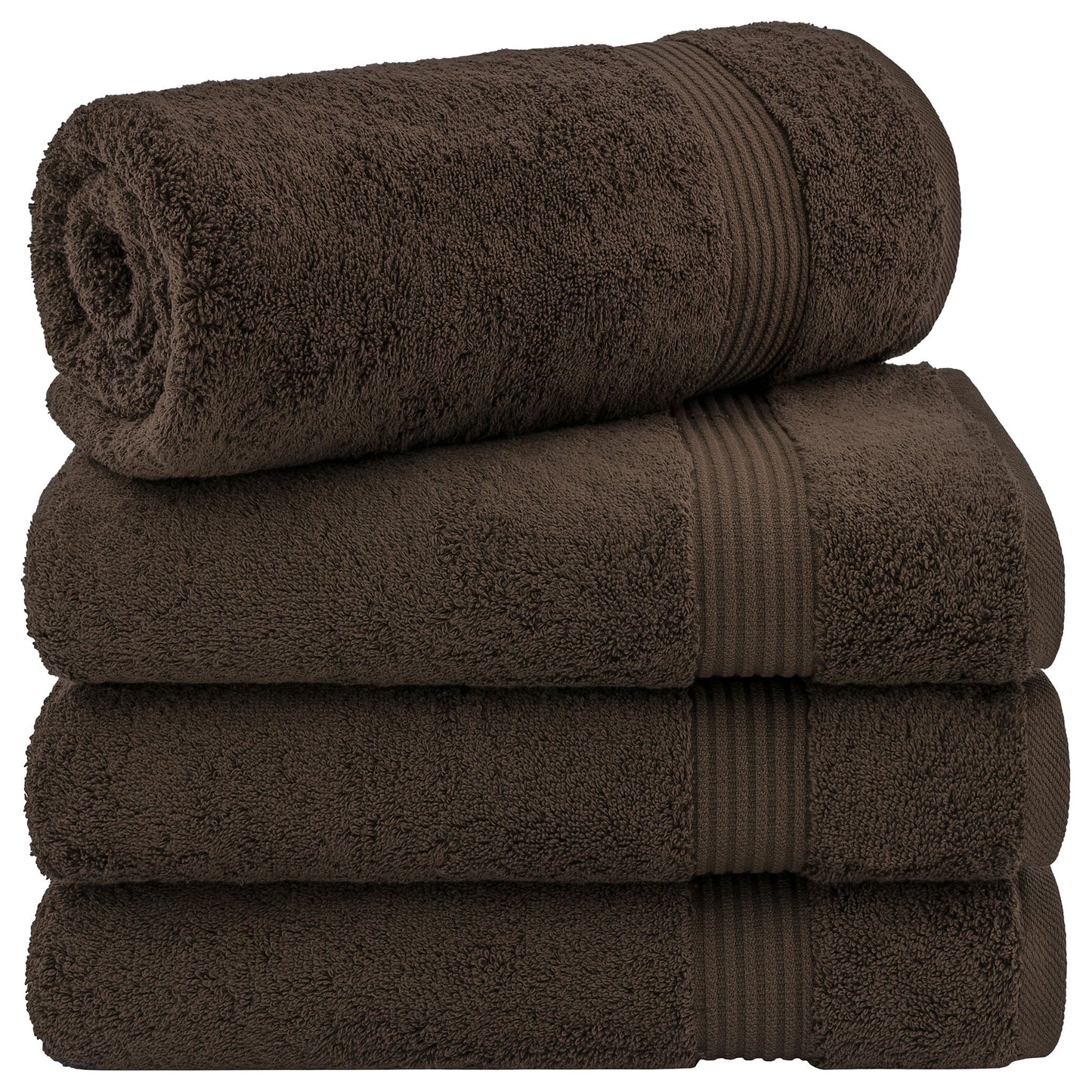 American Soft Linen Bekos 100% Cotton Turkish Towels, 4 Piece Bath Towel Set