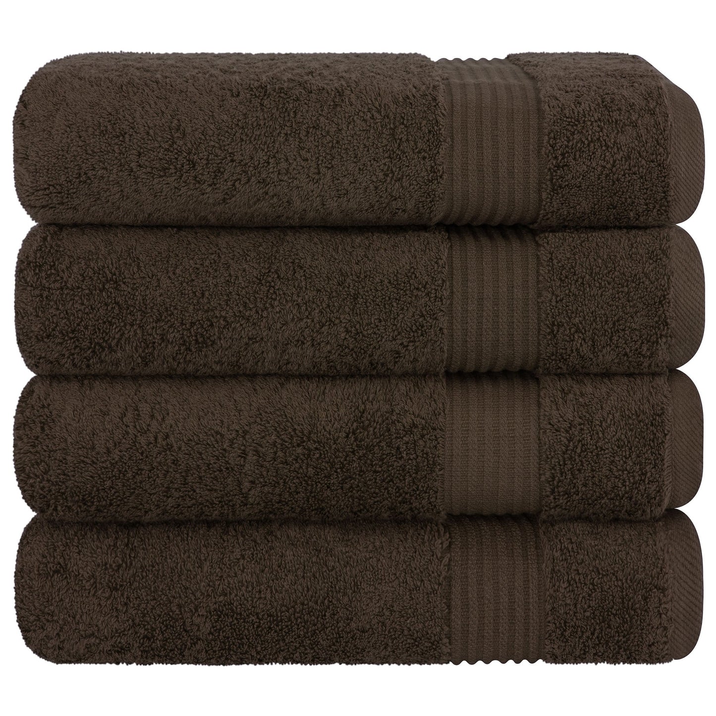 American Soft Linen Bekos 100% Cotton Turkish Towels, 4 Piece Bath Towel Set
