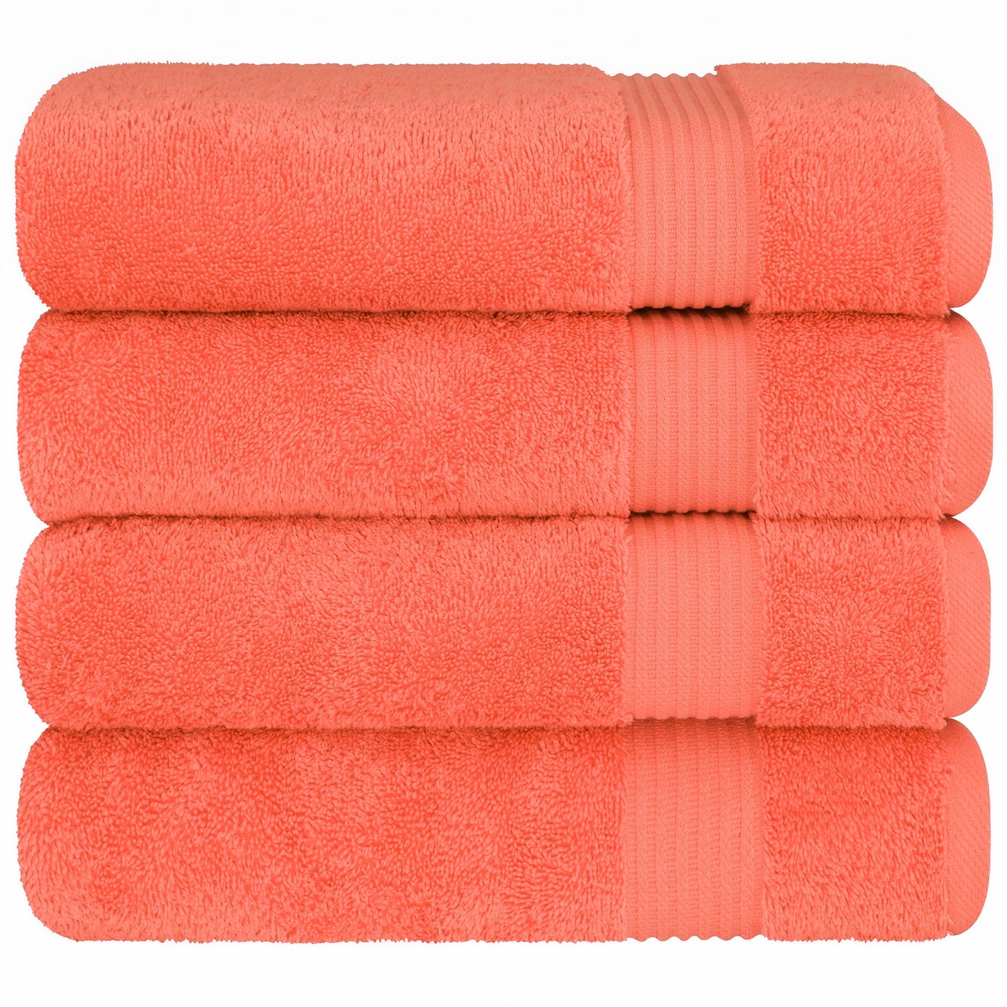 American Soft Linen Bekos 100% Cotton Turkish Towels, 4 Piece Bath Towel Set
