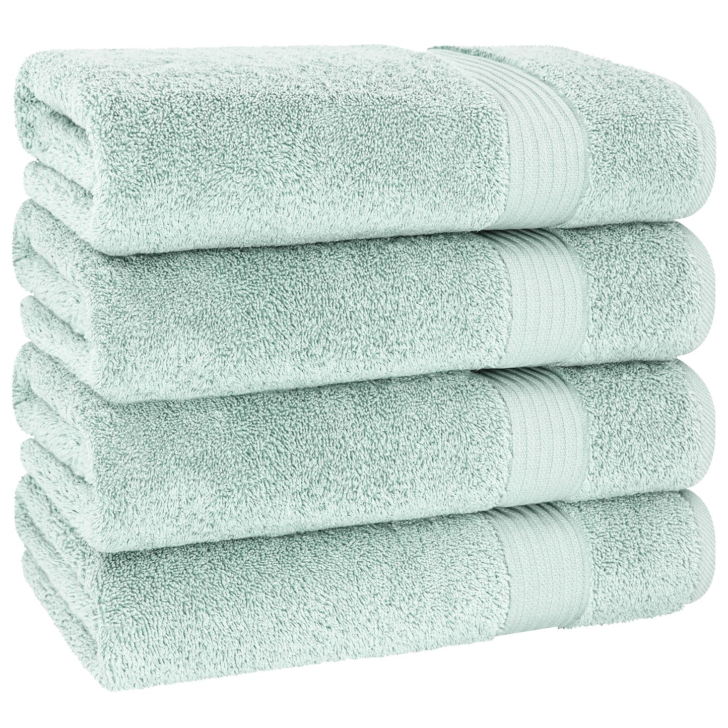American Soft Linen Bekos 100% Cotton Turkish Towels, 4 Piece Bath Towel Set