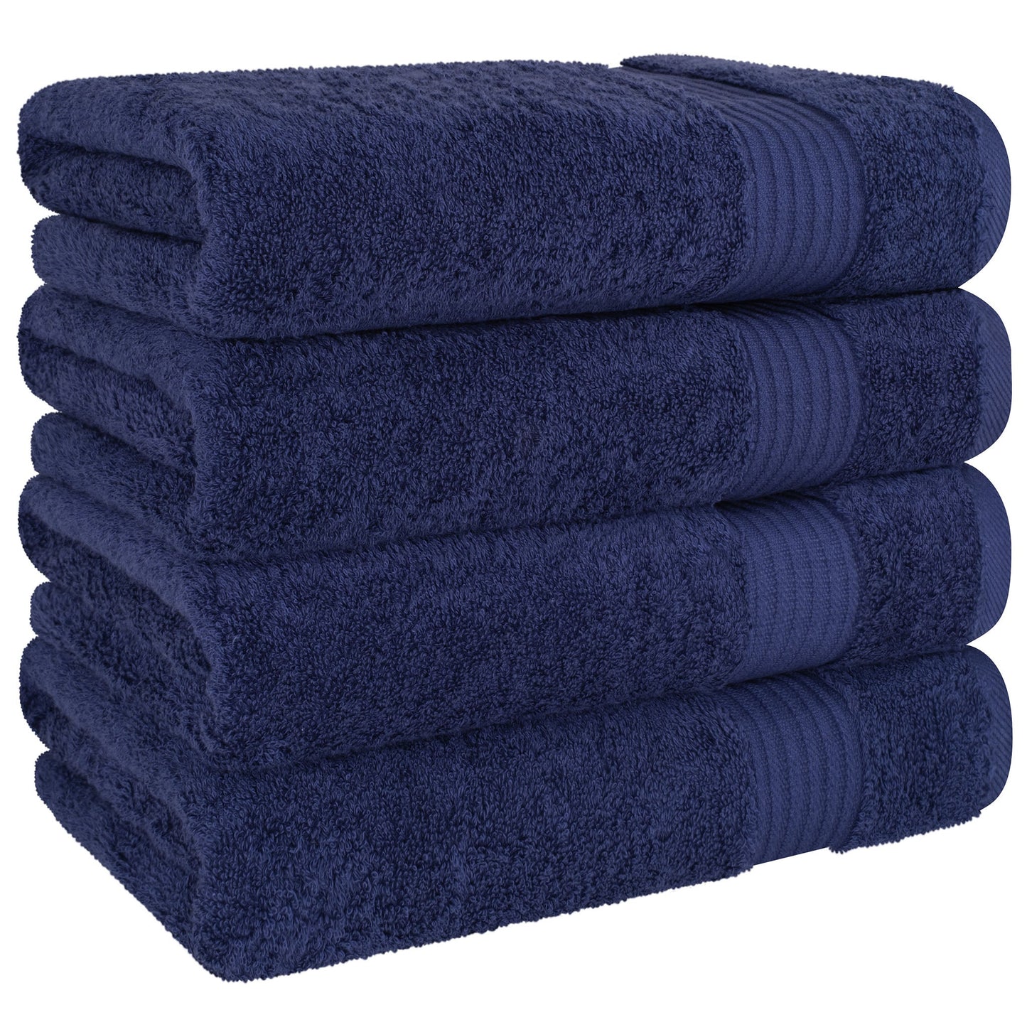 American Soft Linen Bekos 100% Cotton Turkish Towels, 4 Piece Bath Towel Set
