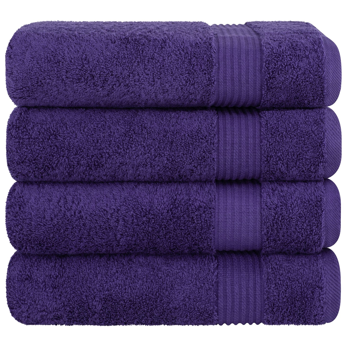American Soft Linen Bekos 100% Cotton Turkish Towels, 4 Piece Bath Towel Set