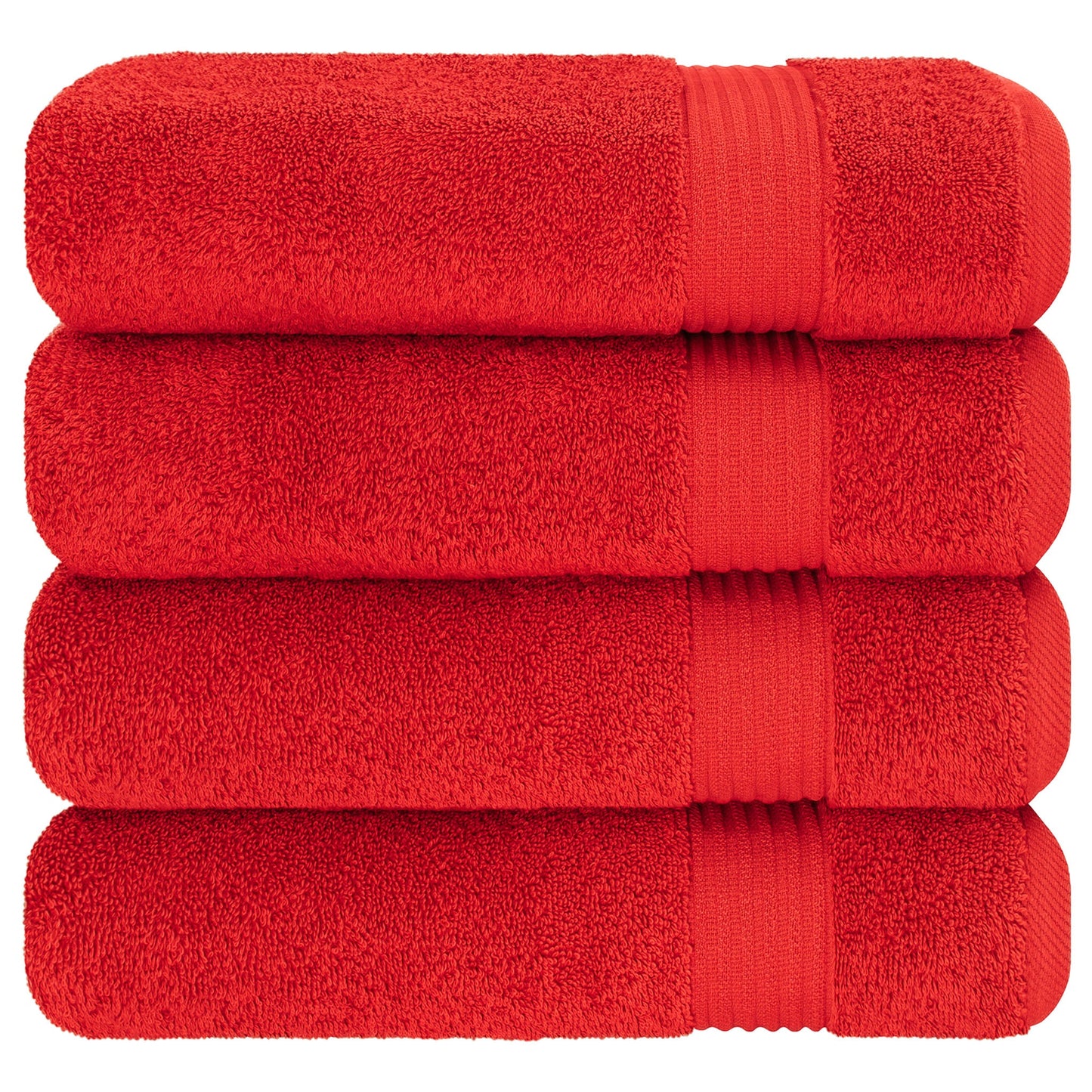 American Soft Linen Bekos 100% Cotton Turkish Towels, 4 Piece Bath Towel Set