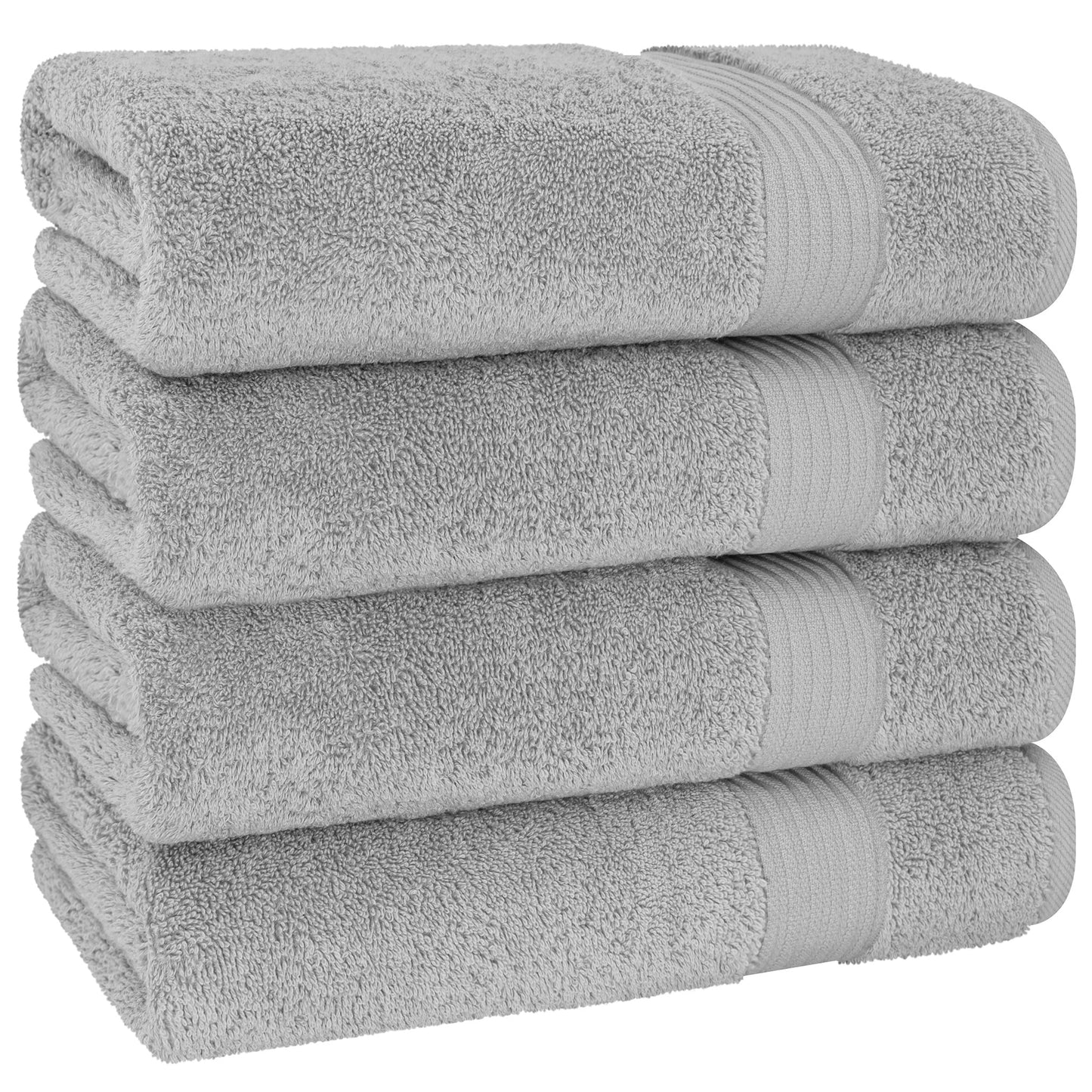 American Soft Linen Bekos 100% Cotton Turkish Towels, 4 Piece Bath Towel Set