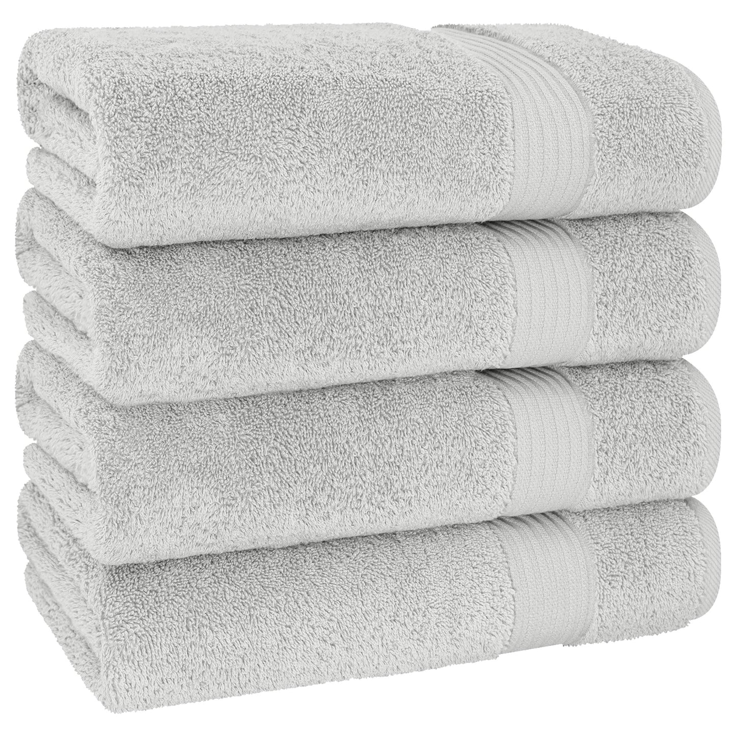 American Soft Linen Bekos 100% Cotton Turkish Towels, 4 Piece Bath Towel Set