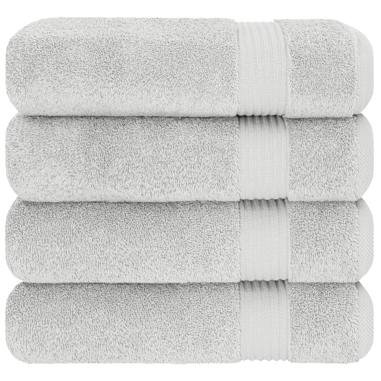 American Soft Linen Bekos 100% Cotton Turkish Towels, 4 Piece Bath Towel Set
