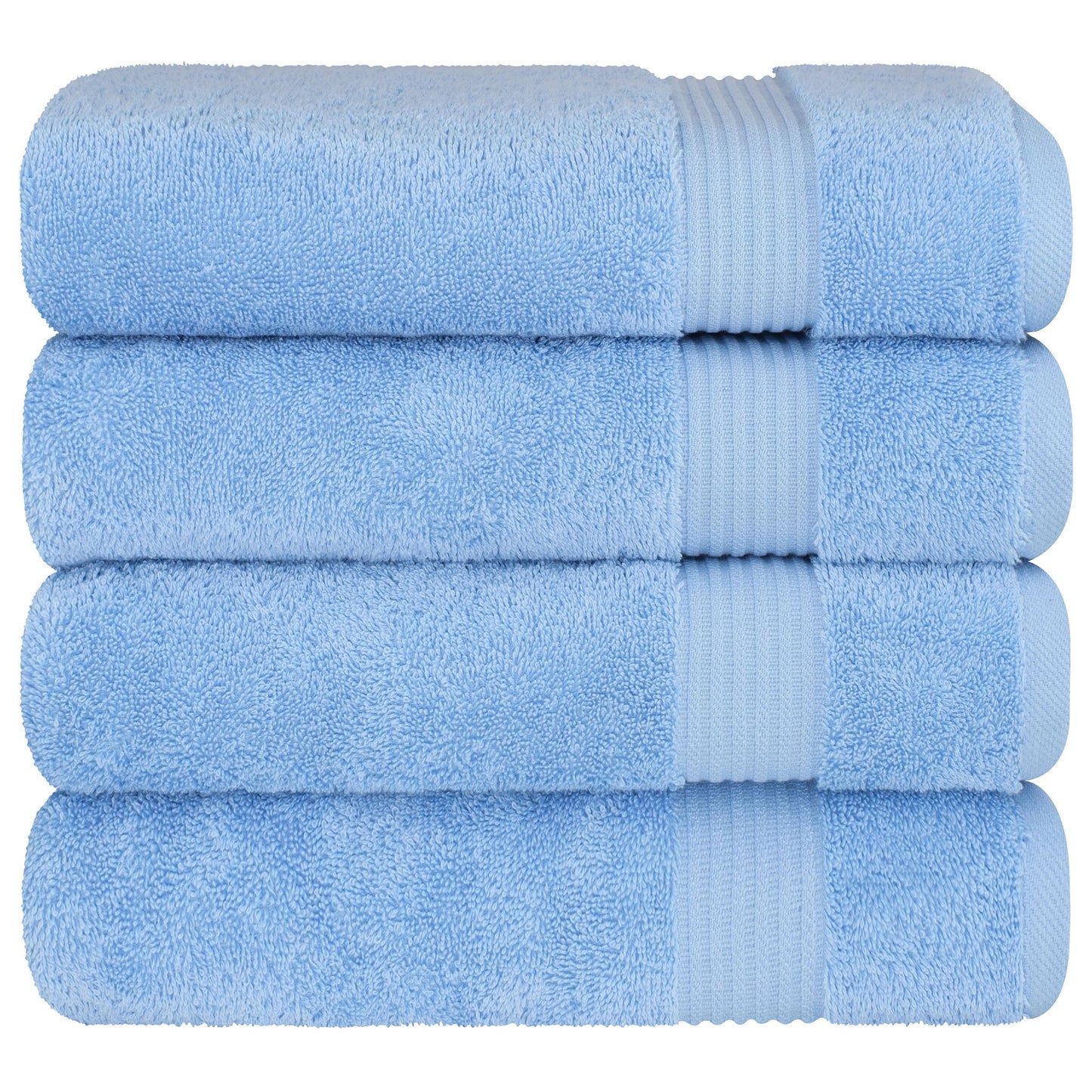 American Soft Linen Bekos 100% Cotton Turkish Towels, 4 Piece Bath Towel Set
