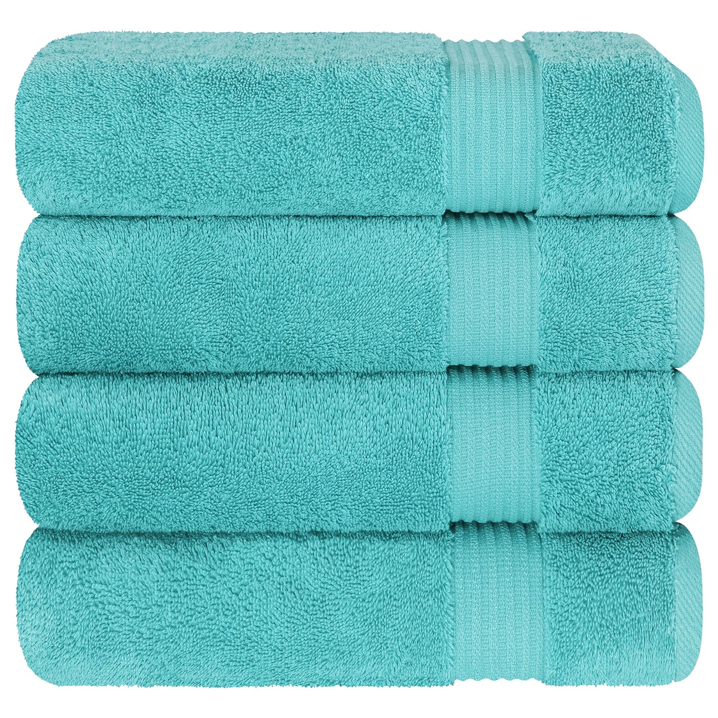 American Soft Linen Bekos 100% Cotton Turkish Towels, 4 Piece Bath Towel Set