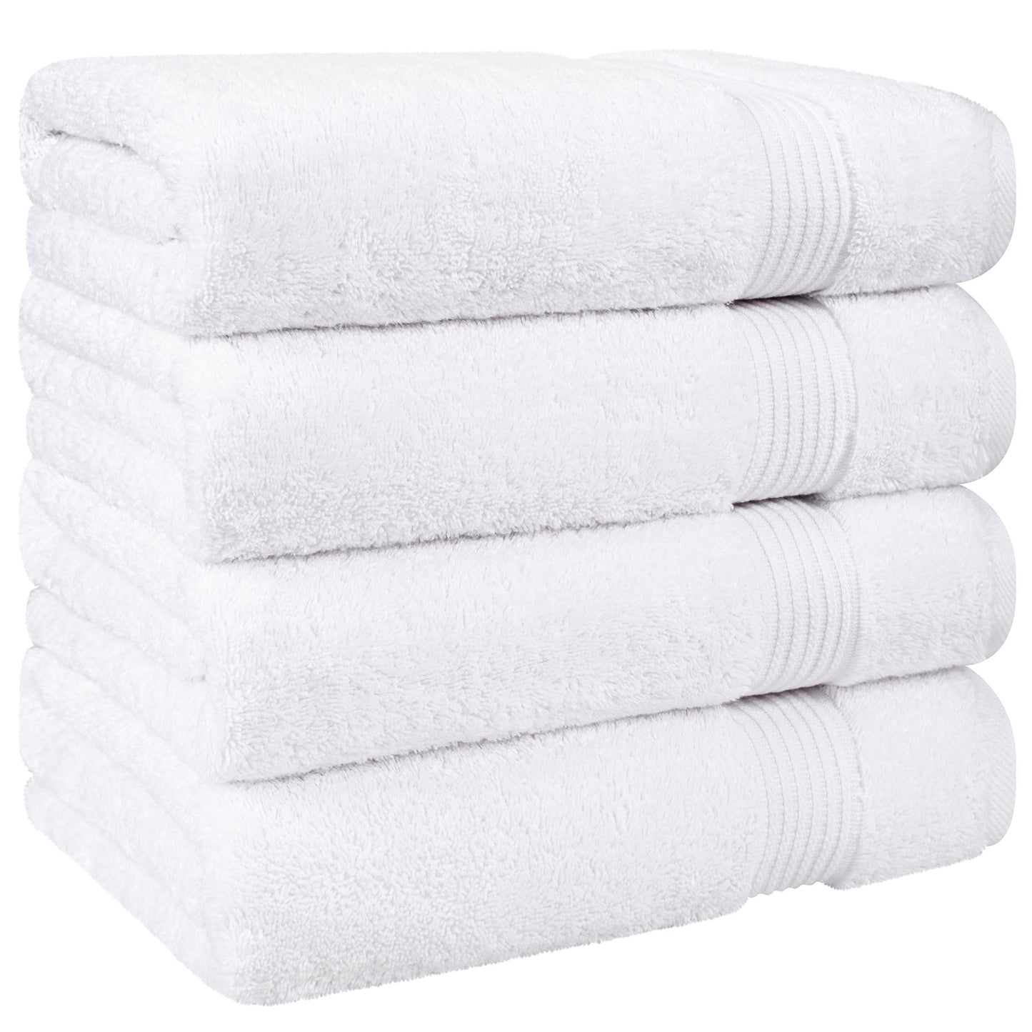 American Soft Linen Bekos 100% Cotton Turkish Towels, 4 Piece Bath Towel Set