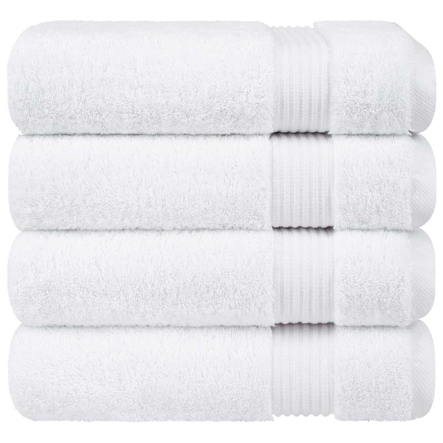 American Soft Linen Bekos 100% Cotton Turkish Towels, 4 Piece Bath Towel Set