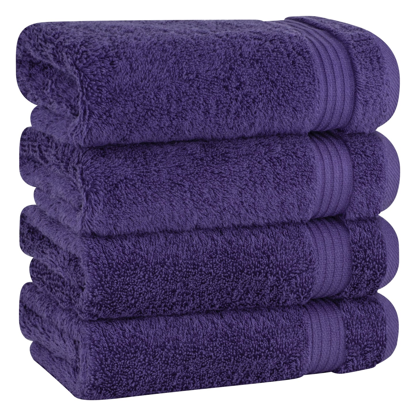 American Soft Linen Bekos 100% Cotton Turkish Towels, 4 Piece Hand Towel Set