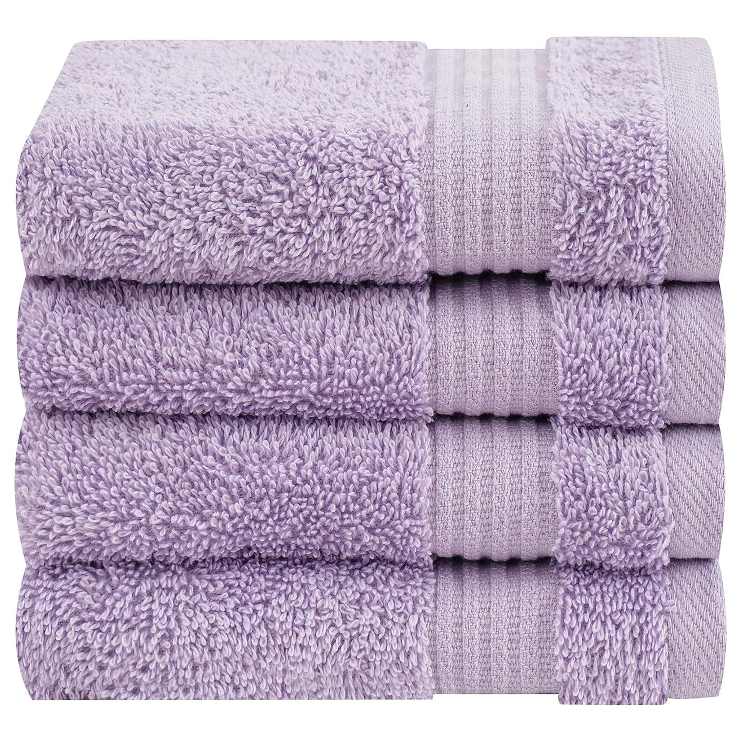 American Soft Linen Bekos 100% Cotton Turkish Towels, 4 Piece Washcloth Towel Set