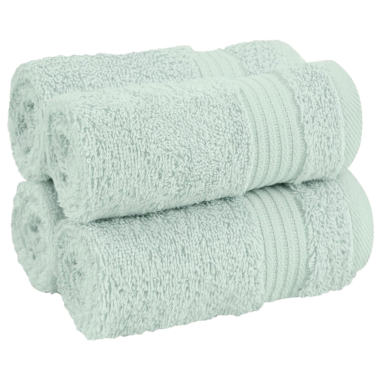 American Soft Linen Bekos 100% Cotton Turkish Towels, 4 Piece Washcloth Towel Set