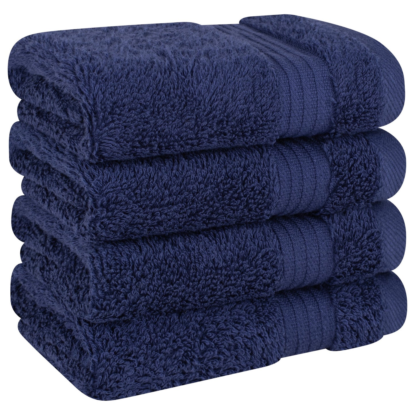 American Soft Linen Bekos 100% Cotton Turkish Towels, 4 Piece Washcloth Towel Set