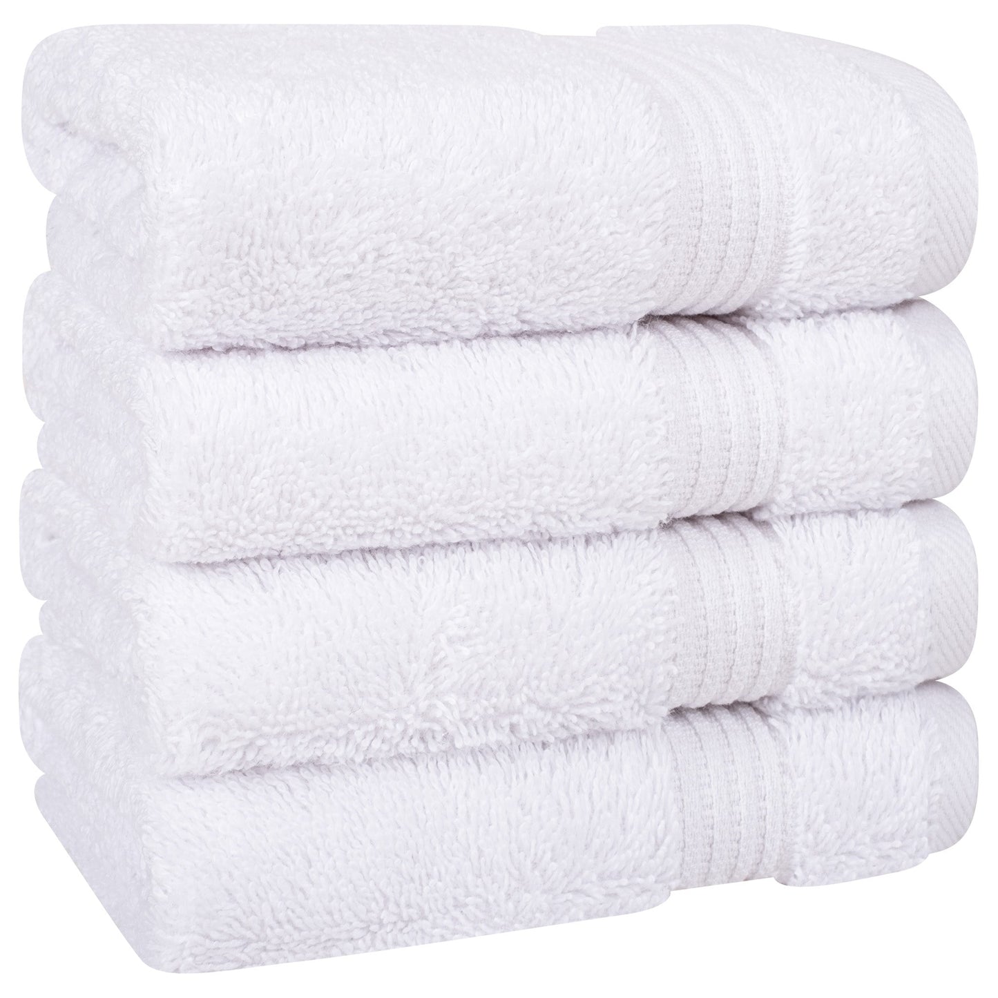 American Soft Linen Bekos 100% Cotton Turkish Towels, 4 Piece Washcloth Towel Set