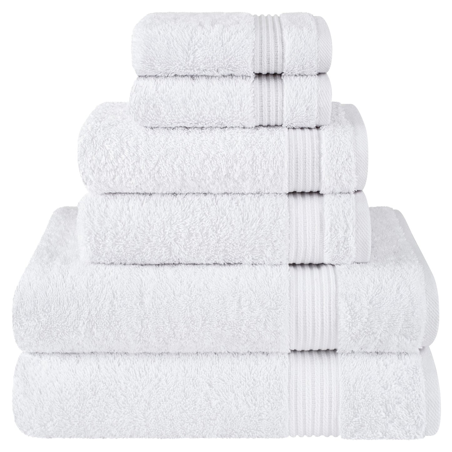 American Soft Linen Bekos 100% Cotton Turkish Towels 6 Piece Bath Towel Set with 18 Different Colors