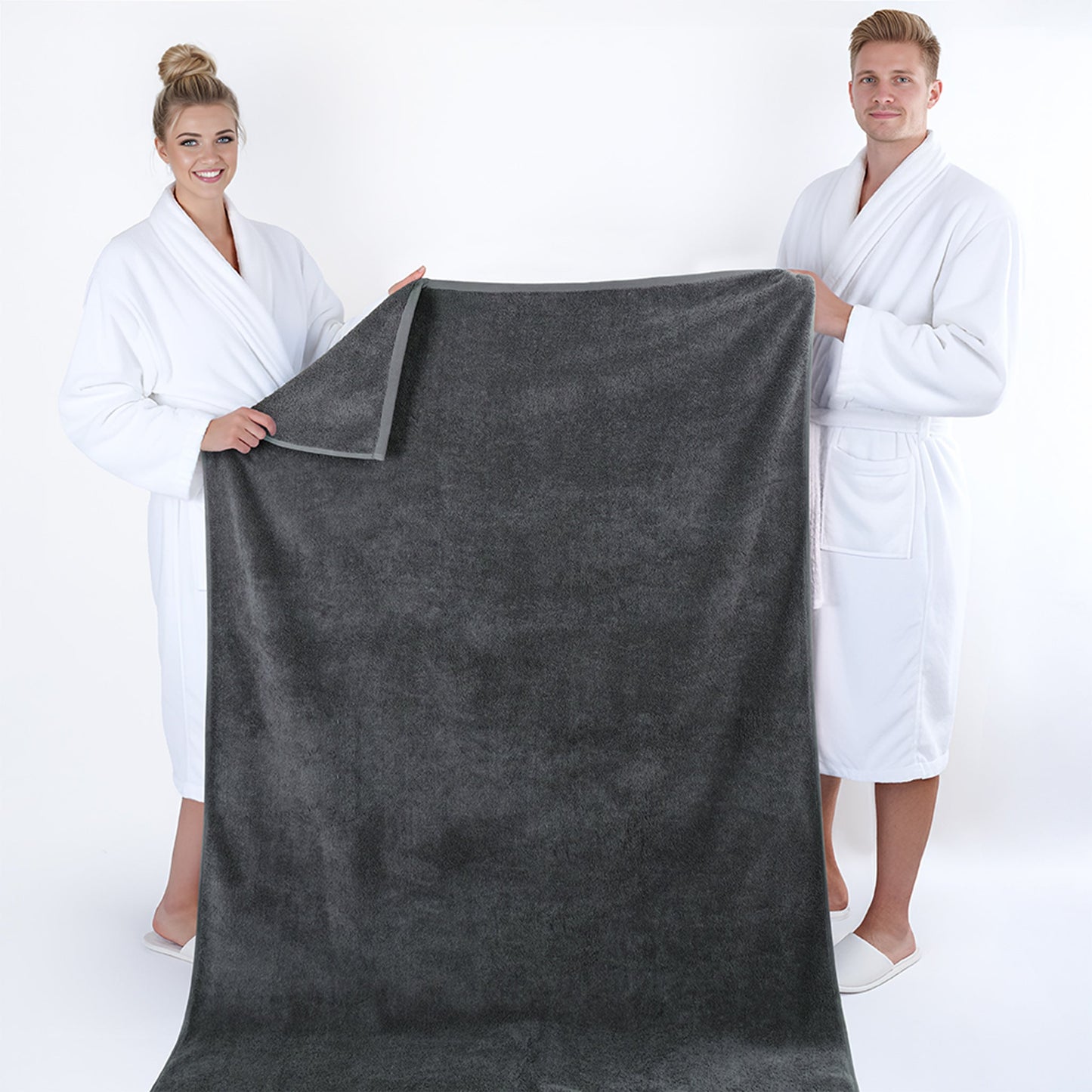 40x80 Inch Premium Bath Sheet OVERSIZED 100% Ring Spun Cotton, Luxury, Maximum Softness, Extra Large Bath Towel