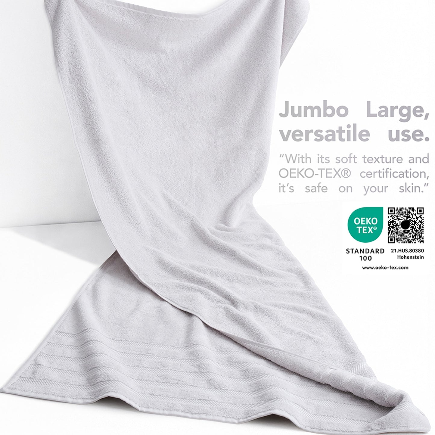 35x70 Inch Premium Bath Sheet JUMBO 100% Cotton Turkish Towels, Extremely Soft, Luxury,  Extra Large Bath Towel (BEST CHOICE)