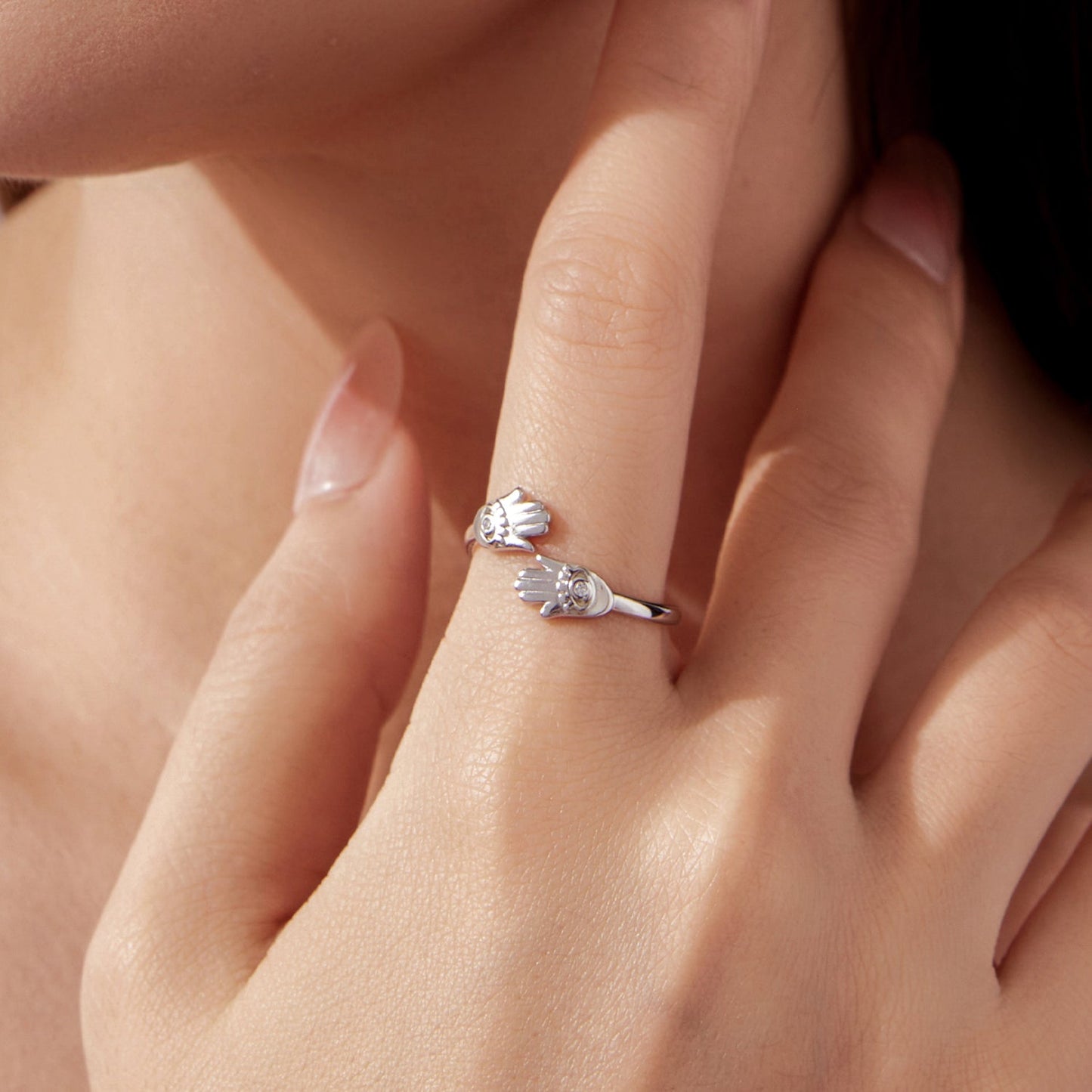 925 Sterling Silver Pavé Setting CZ Ring for Women