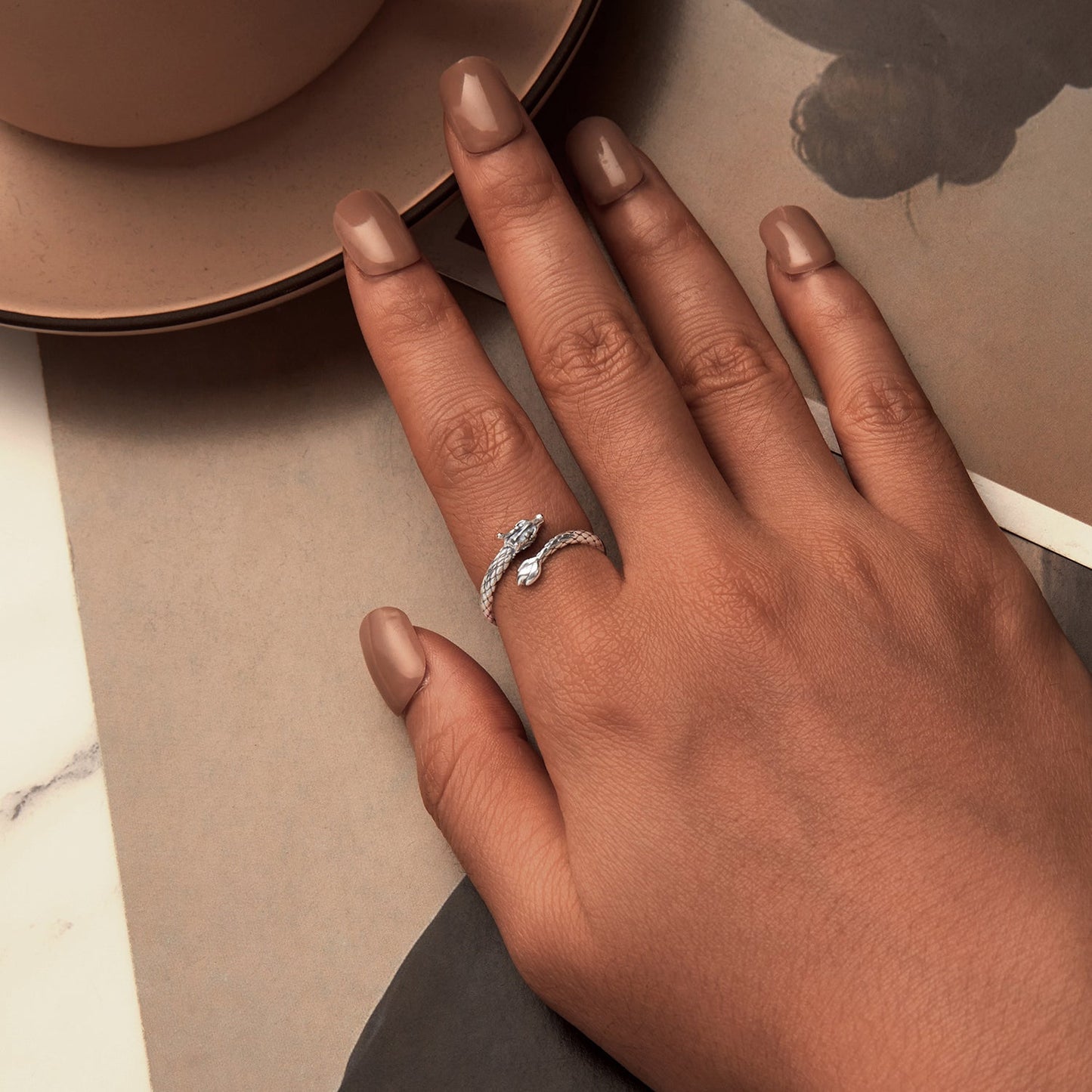 925 Sterling Silver Oxidized Silver 2.4mm Ring