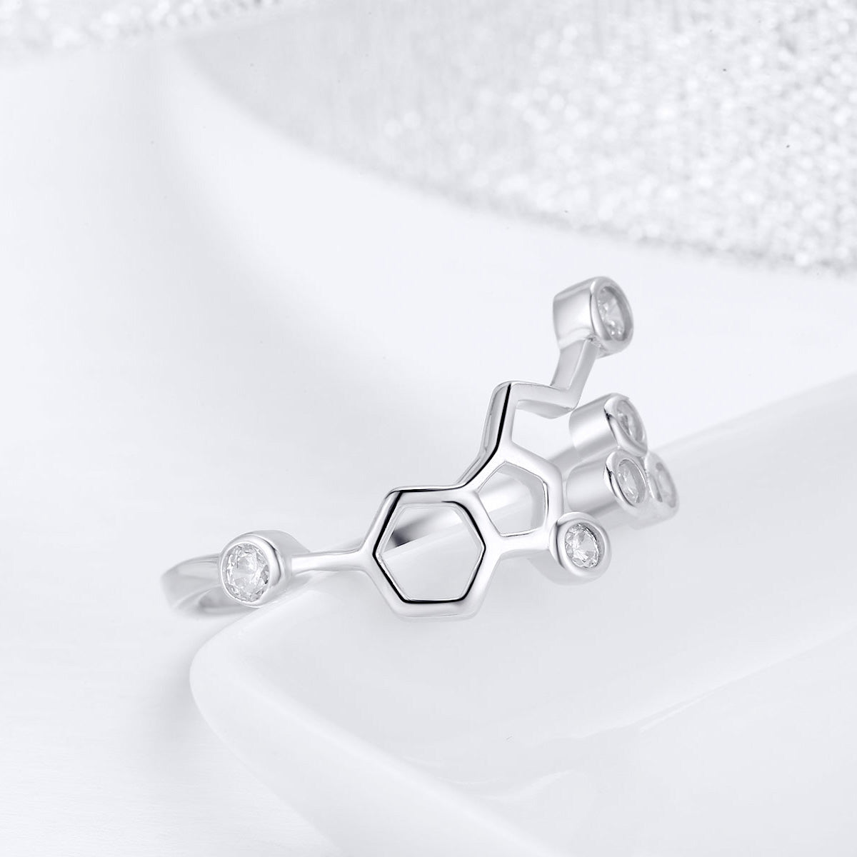 925 Sterling Silver 0.2cm Wide Ring for Women