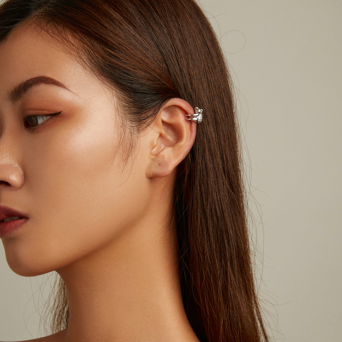 925 Sterling Silver CZ Pavé Setting Earrings