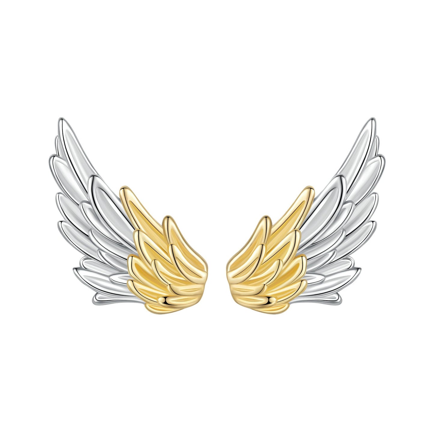 925 Sterling Silver Earrings with White Gold Plating for Women