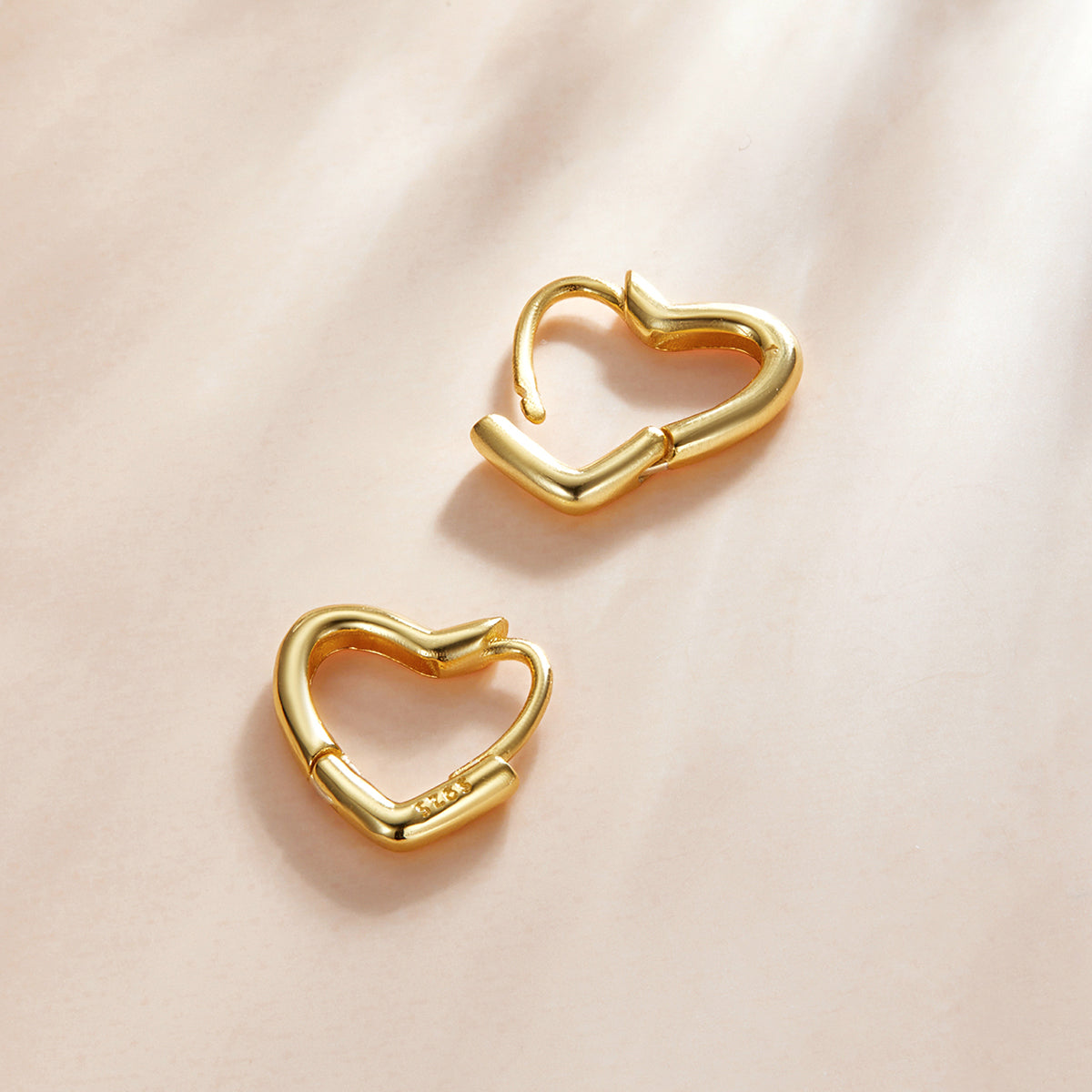 925 Sterling Silver & Platinum Earrings for Women