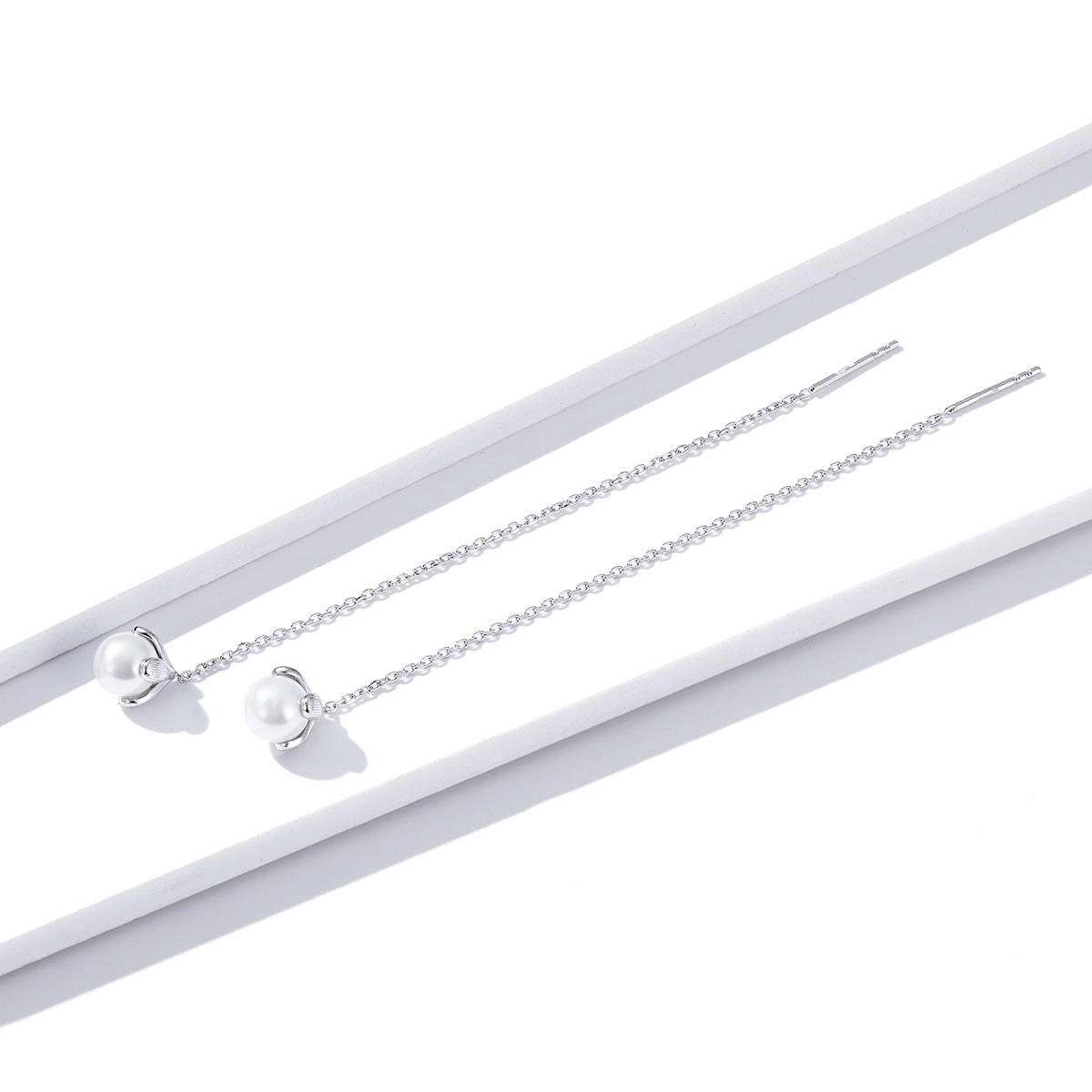 925 Sterling Silver Earrings with Quality Shell Pearl