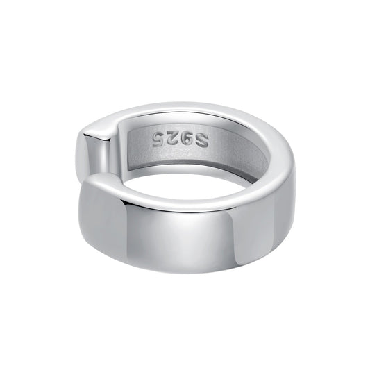 S925 Sterling Silver Plated Platinum Earrings